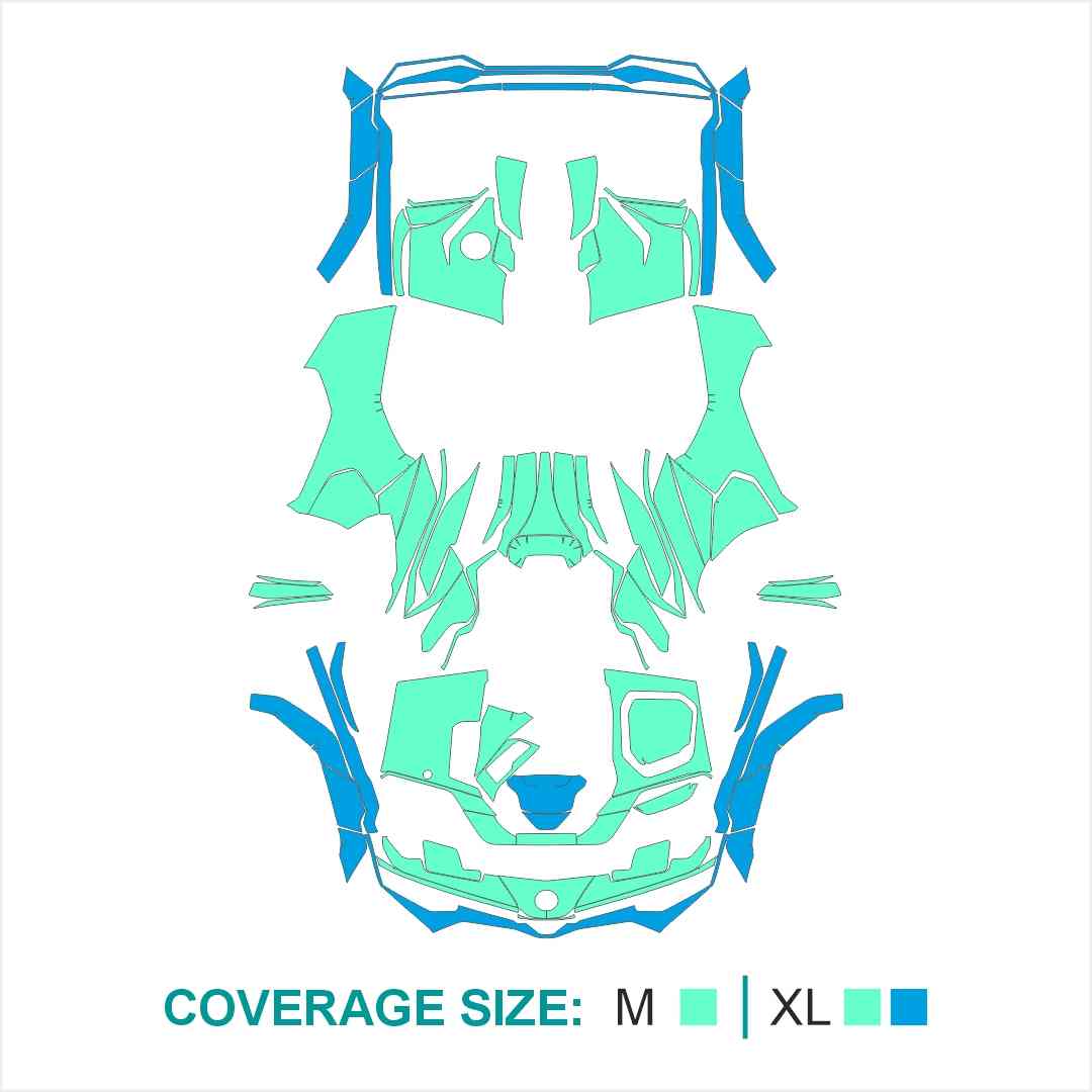 TEAM THUNDER RACING design stickers for CFMOTO CFORCE TOURING