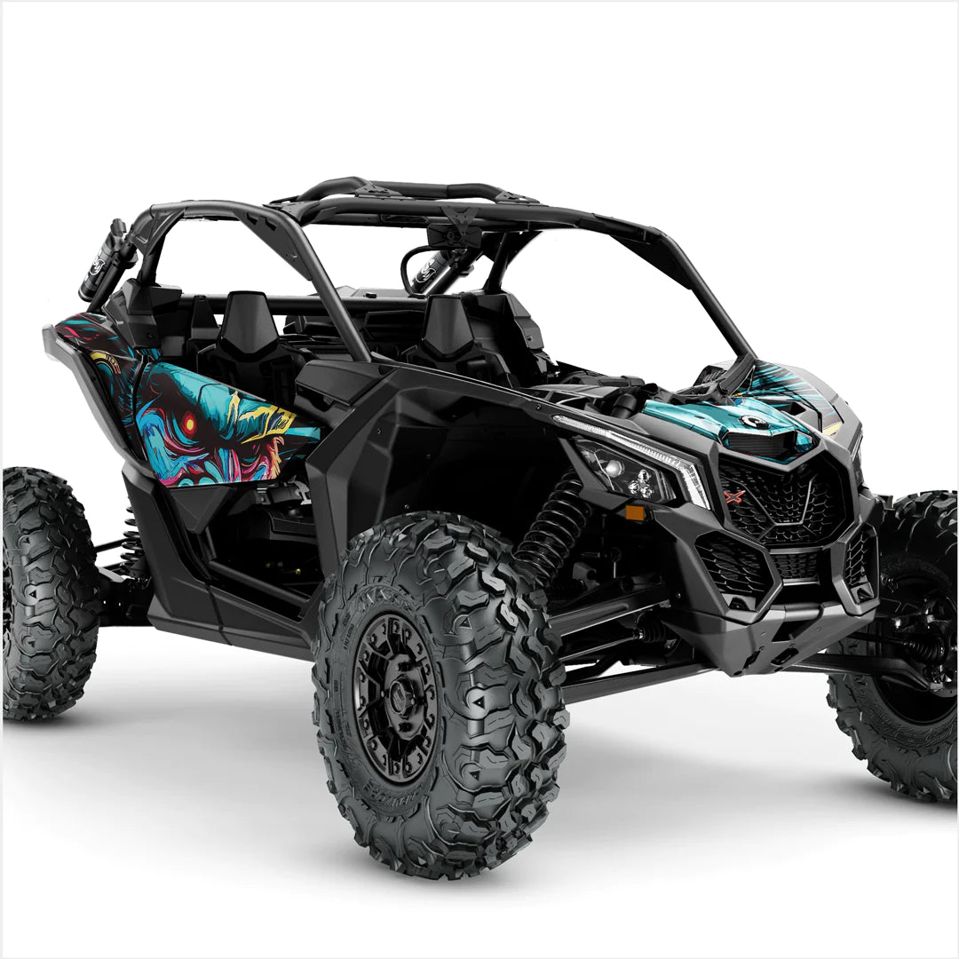 G WARRIOR dizaino lipdukai, skirti Can-Am Maverick X3