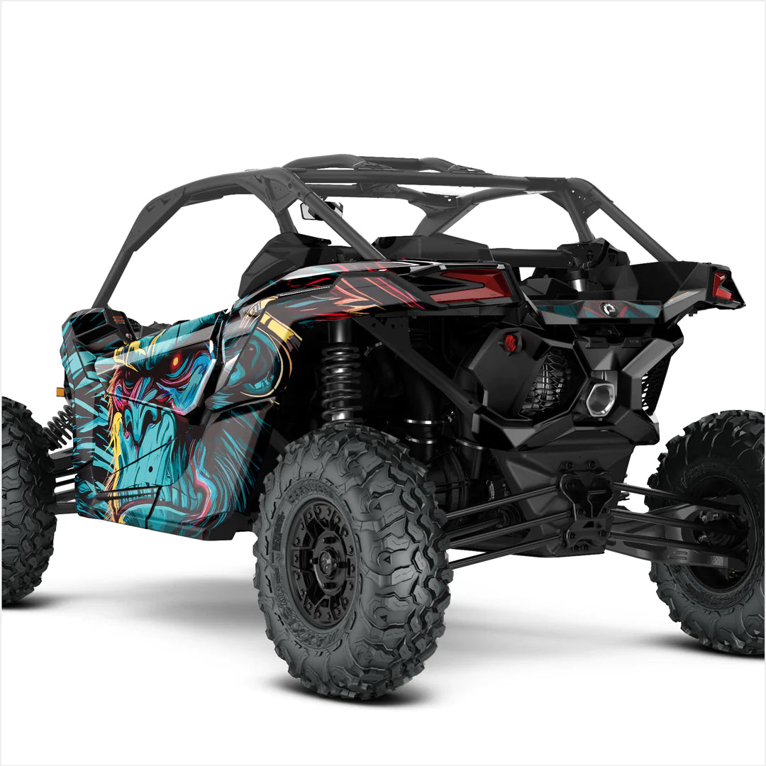 G WARRIOR design stickers for Can-Am Maverick X3