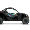 G WARRIOR dizaino lipdukai, skirti Can-Am Maverick X3