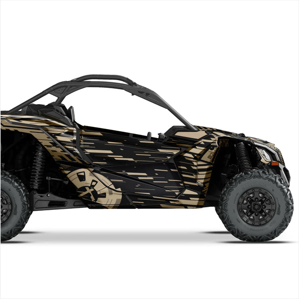 Autocollants design CYBER pour Can-Am Maverick X3