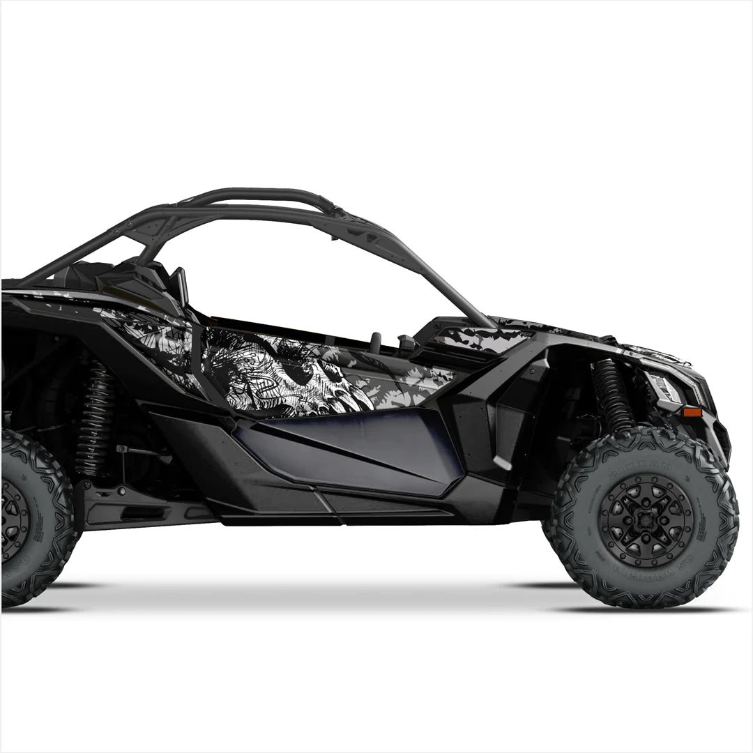 SYMBIOTE design stickers for Can-Am Maverick X3