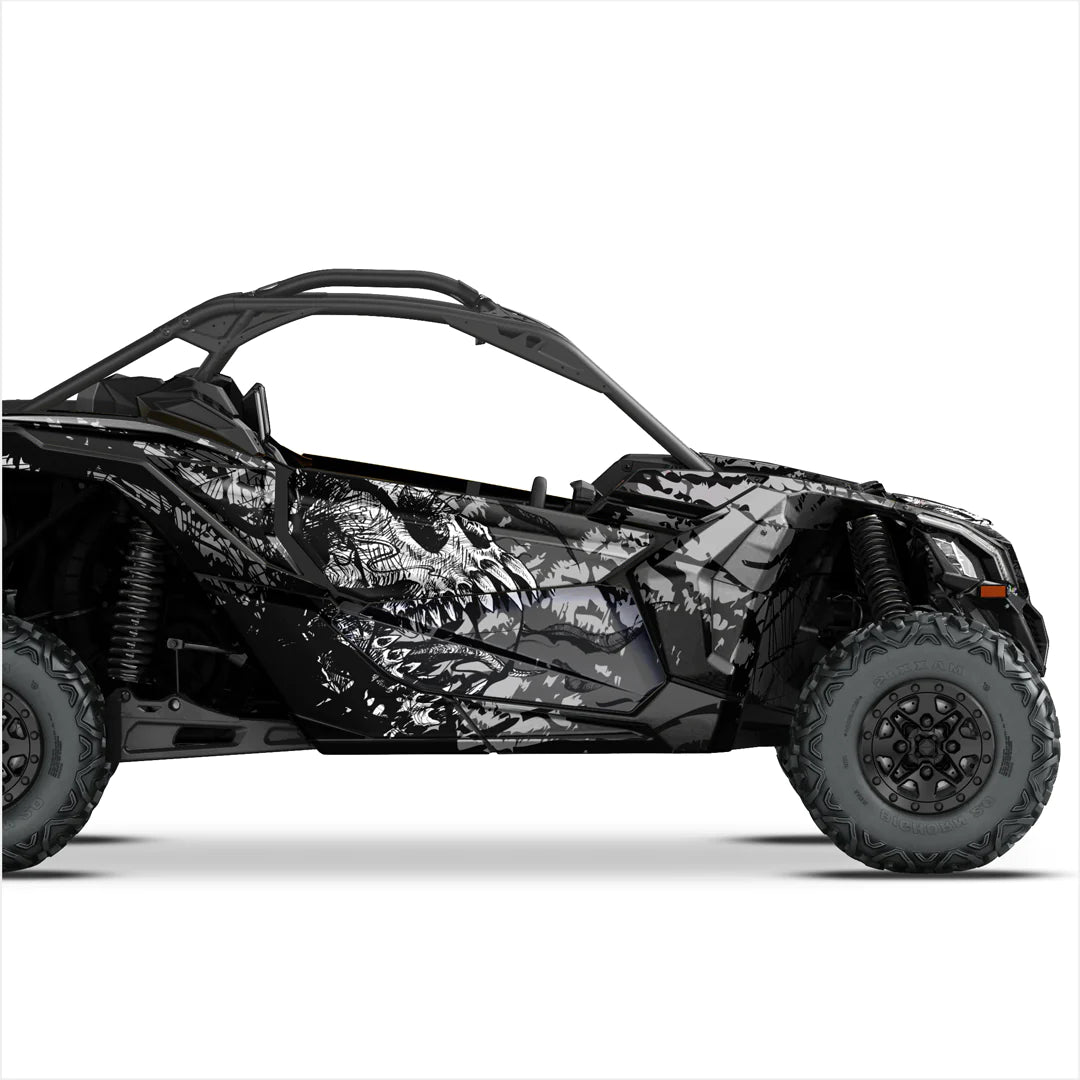 SYMBIOTE design stickers for Can-Am Maverick X3