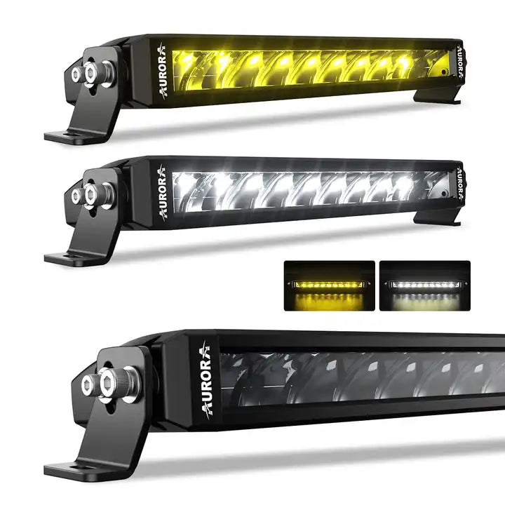 Barre LED bicolore avec prise DT, 6'' (15,2cm), 90W