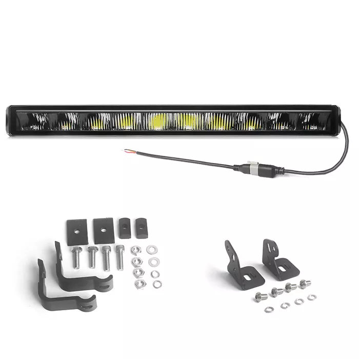 Dual DRL Collar Light Bar, White/Amber