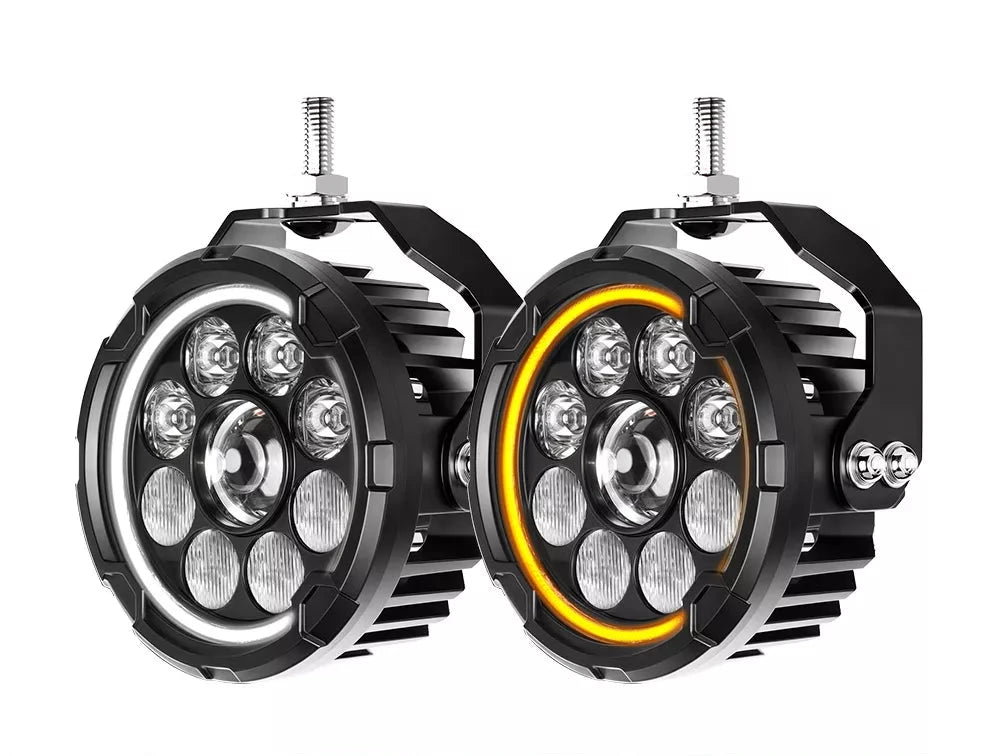 High-Low Beam Head Light with 4-level Control