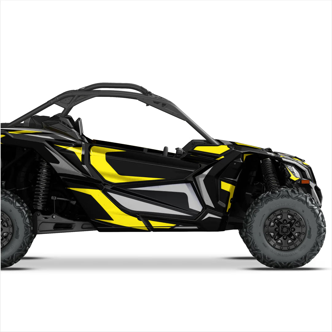 EINFACHE Designaufkleber für Can-Am Maverick X3