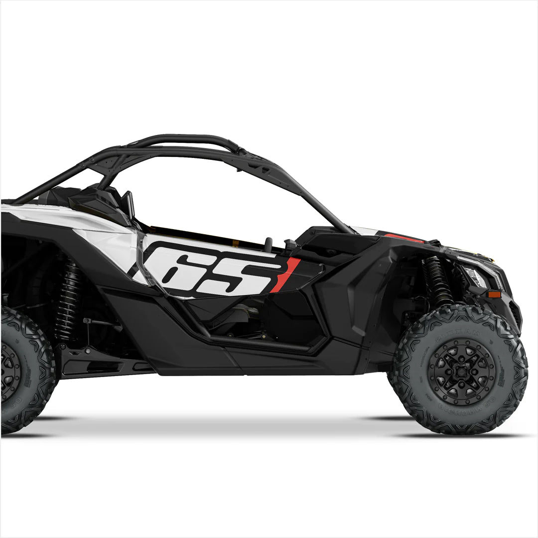 Номер (пользовательский) дизайн наклейки для Can-Am Maverick X3