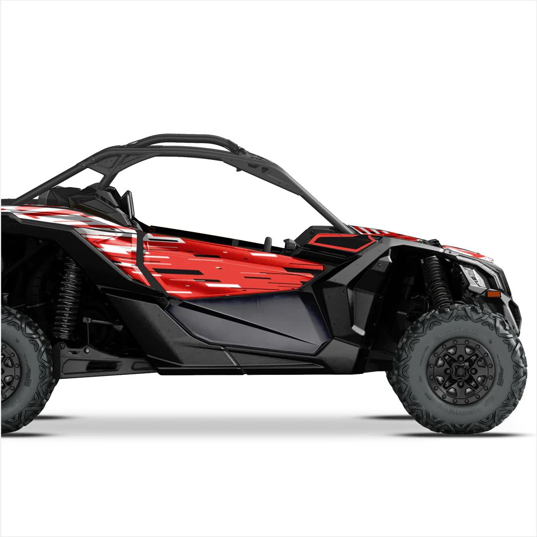 Наклейки с дизайном CYBER для Can-Am Maverick X3