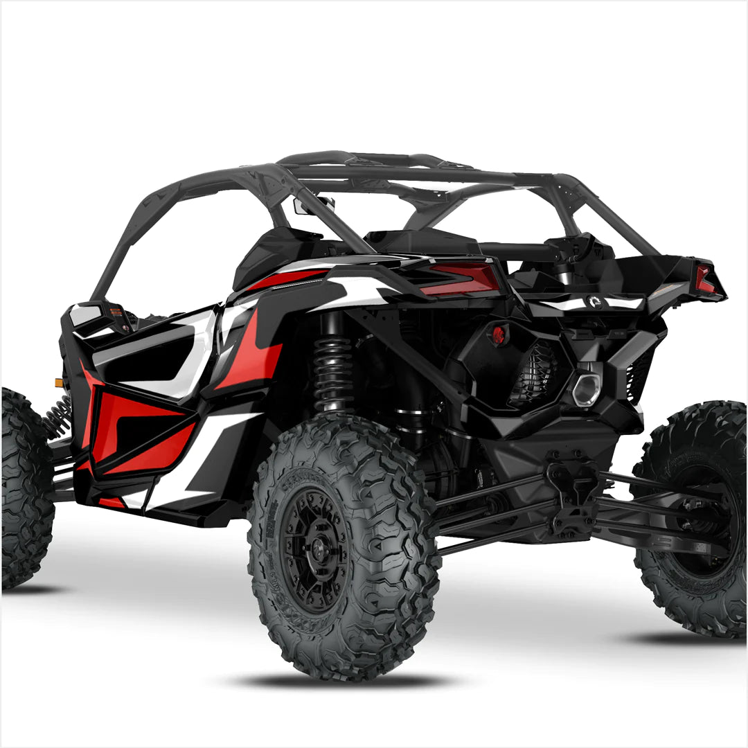 EINFACHE Designaufkleber für Can-Am Maverick X3