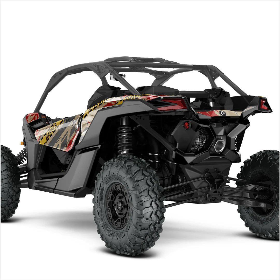 Adesivos de design APOCALIPSE para Can-Am Maverick X3