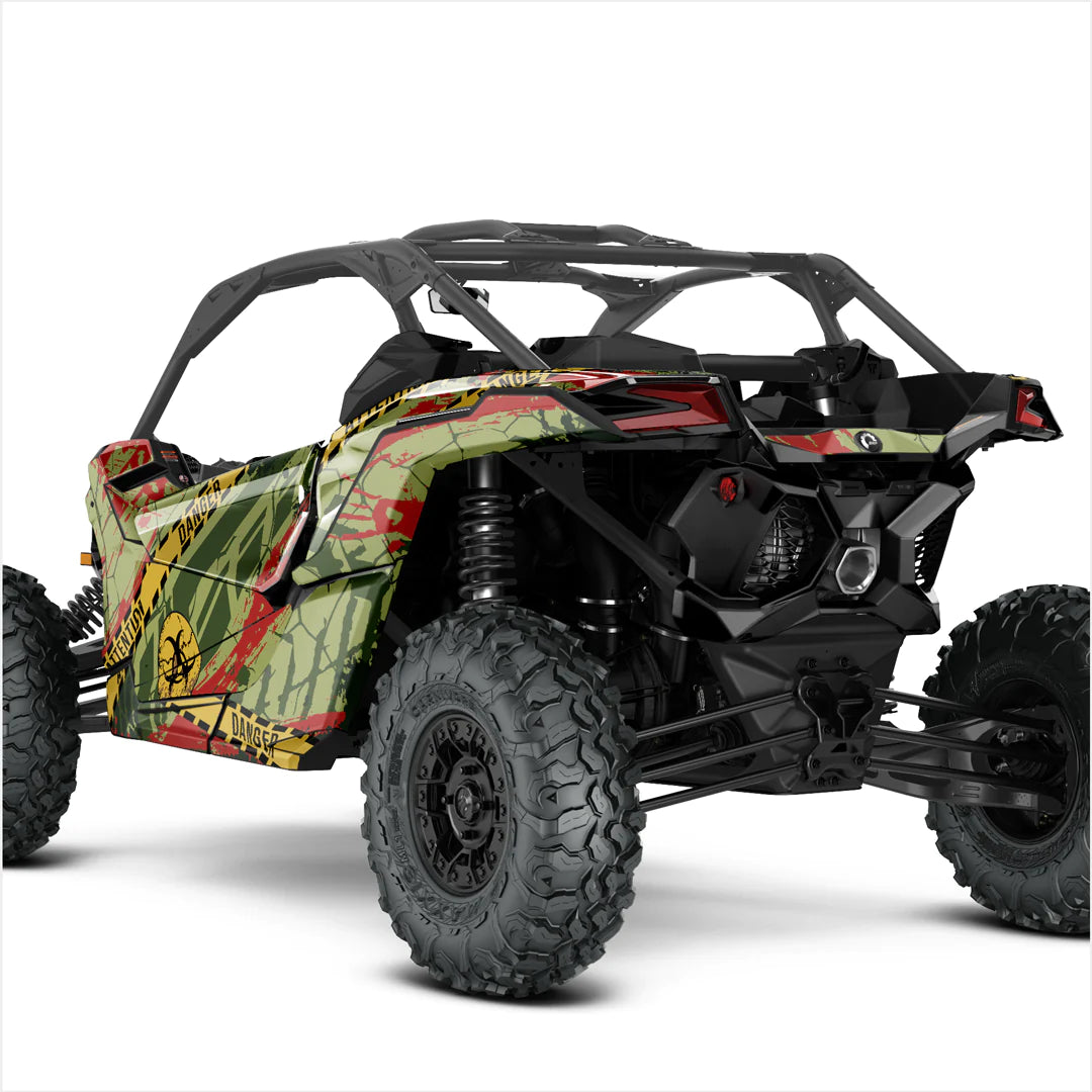 APOCALYPSE design stickers for Can-Am Maverick X3