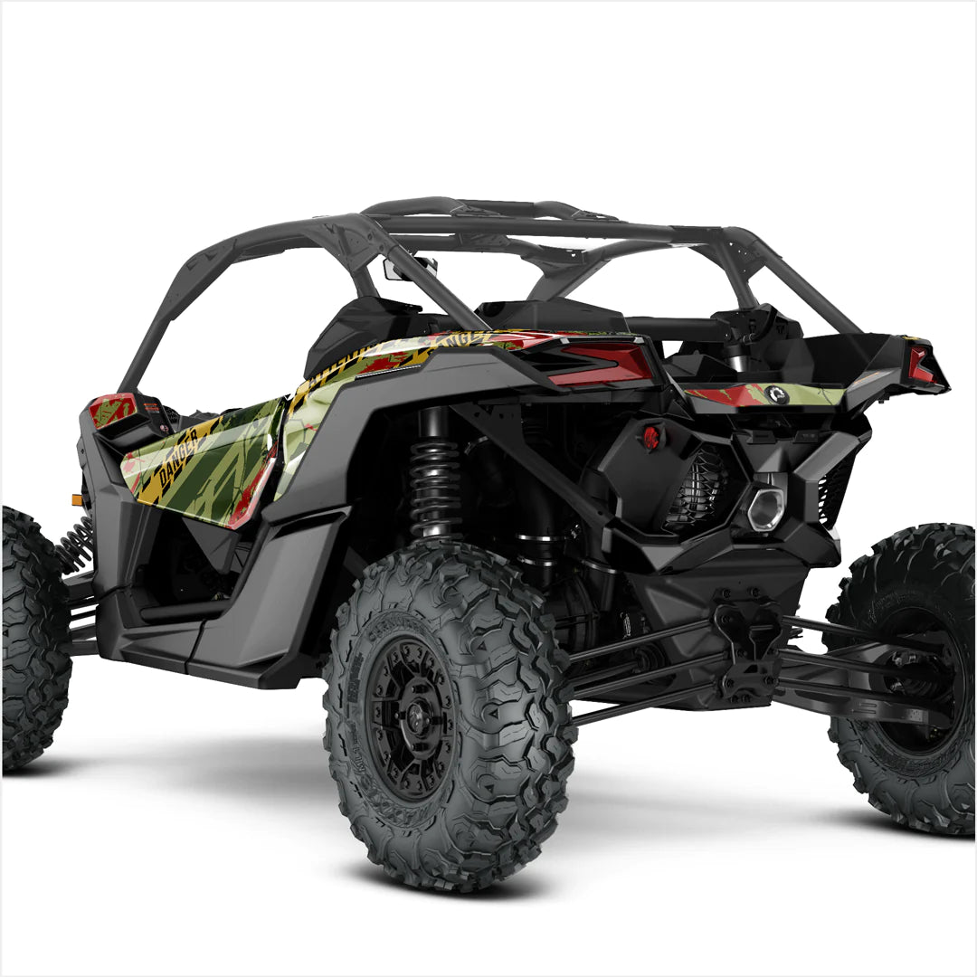 APOCALYPSE dizaina uzlīmes Can-Am Maverick X3