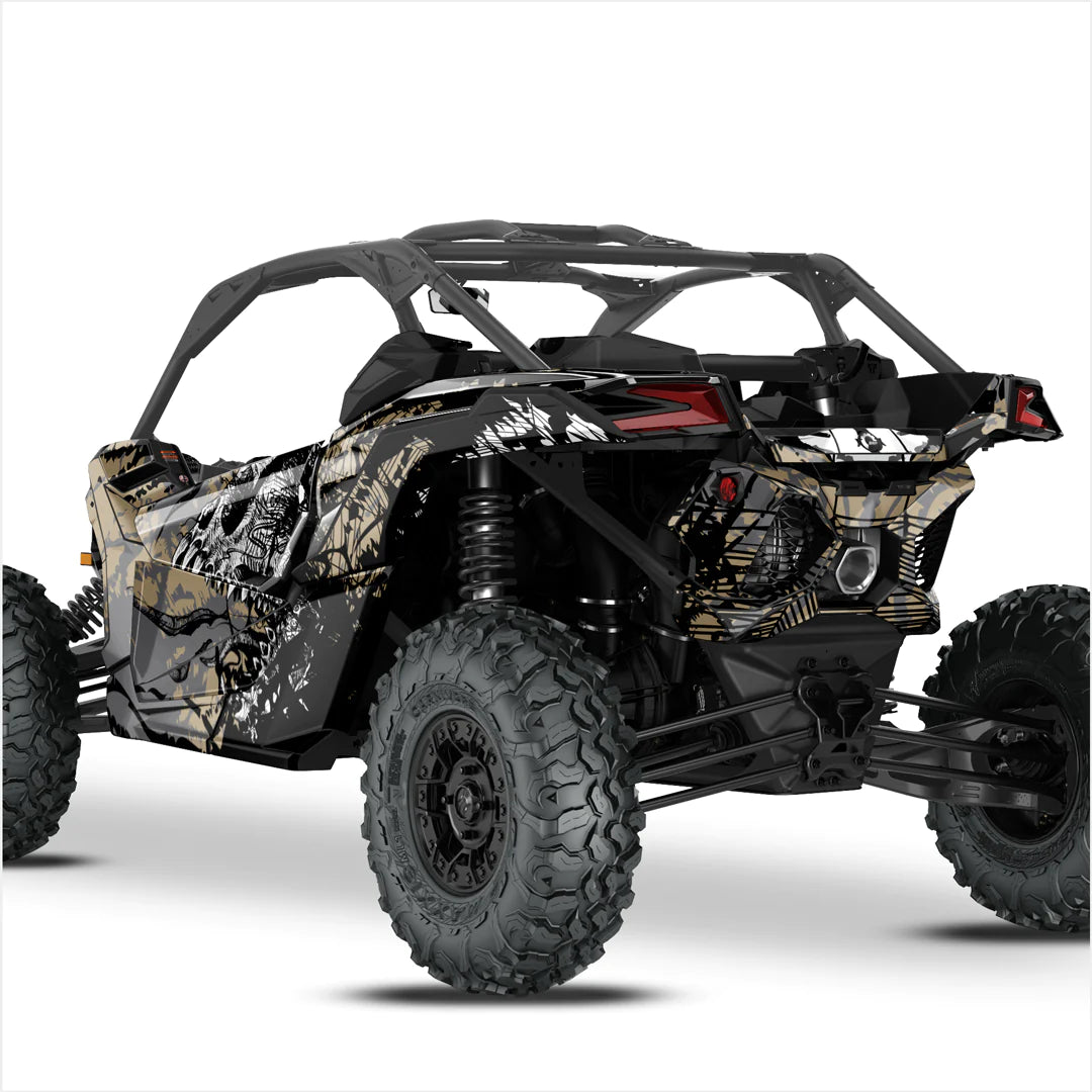SYMBIOTE design stickers for Can-Am Maverick X3