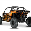 Autocollants design QUAKE pour Can-Am Maverick X3