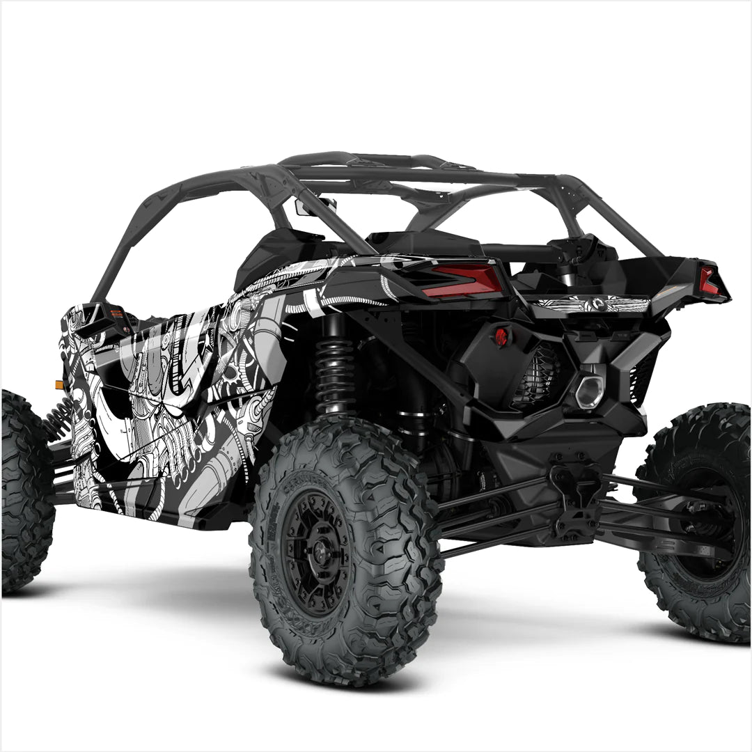 PETROL HEAD design stickers for Can-Am Maverick X3