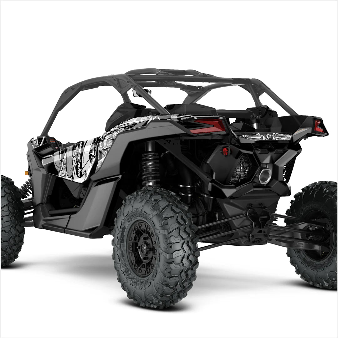 PETROL HEAD design stickers for Can-Am Maverick X3