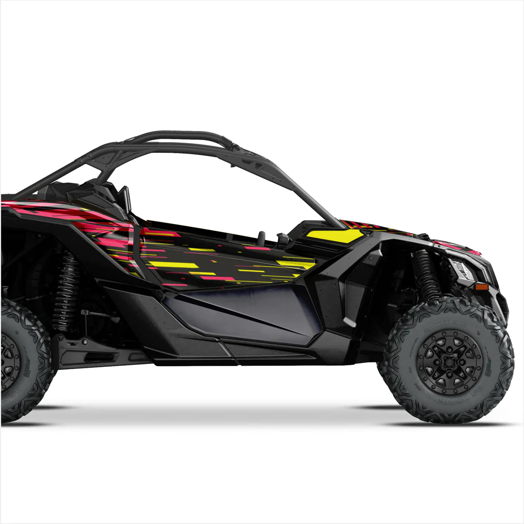 Наклейки с дизайном CYBER для Can-Am Maverick X3