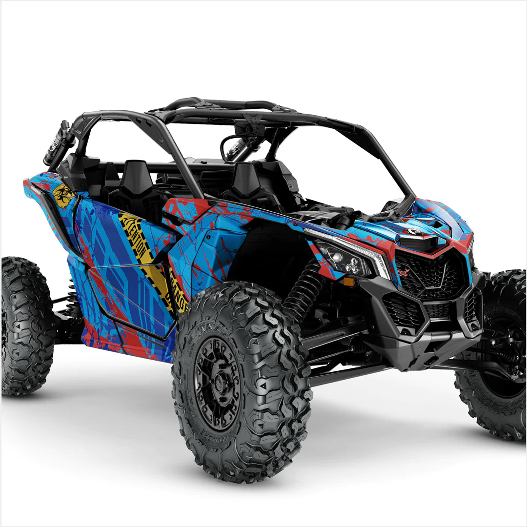 Adesivos de design APOCALIPSE para Can-Am Maverick X3