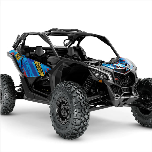 Adesivos de design APOCALIPSE para Can-Am Maverick X3