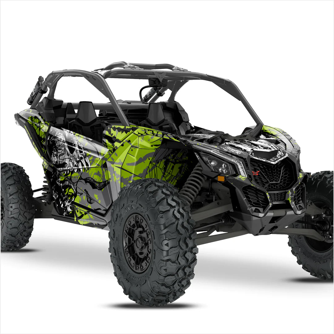 SYMBIOTE design stickers for Can-Am Maverick X3