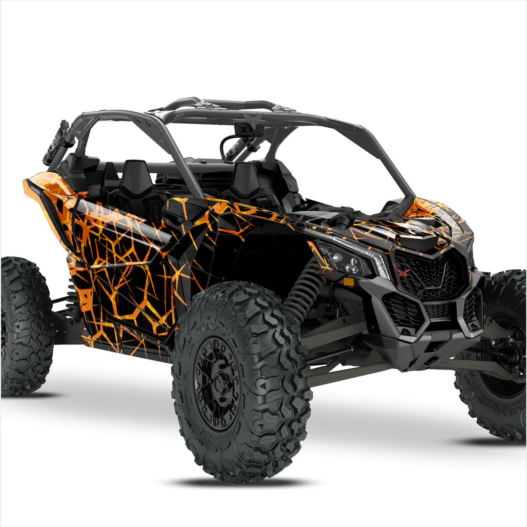 QUAKE design-tarrat Can-Am Maverick X3:lle