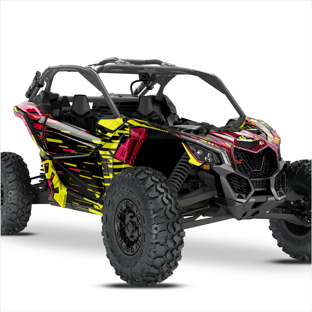 Наклейки с дизайном CYBER для Can-Am Maverick X3