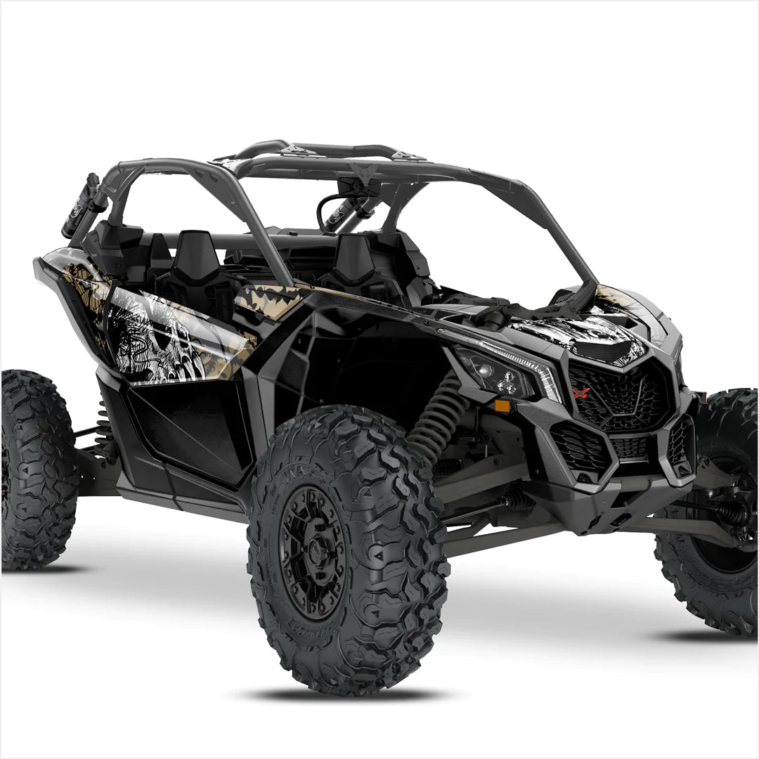 SYMBIOTE design stickers for Can-Am Maverick X3