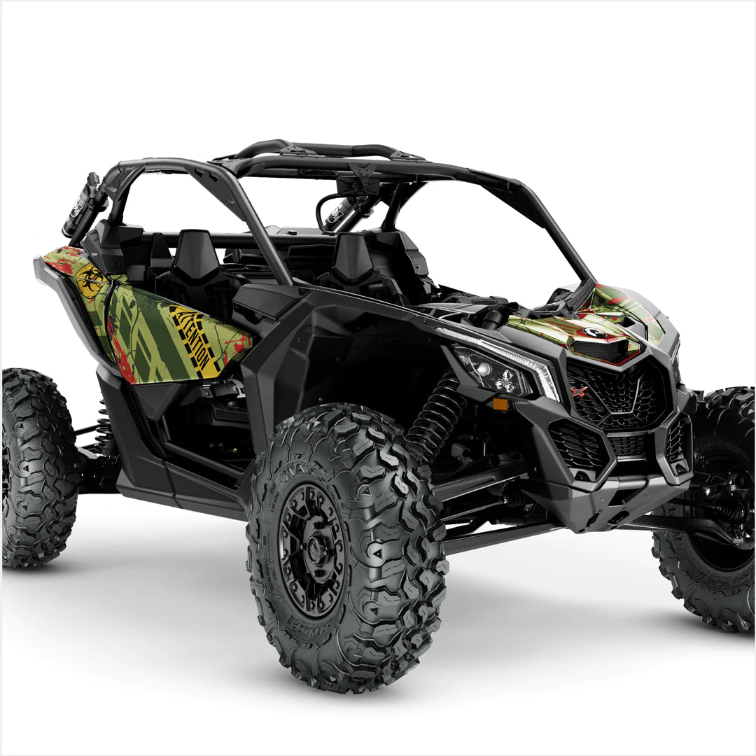 Autocollants design APOCALYPSE pour Can-Am Maverick X3