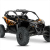 QUAKE dizaina uzlīmes Can-Am Maverick X3