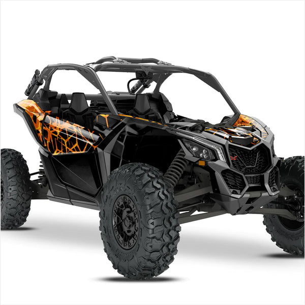 Дизайнерски стикери QUAKE за Can-Am Maverick X3