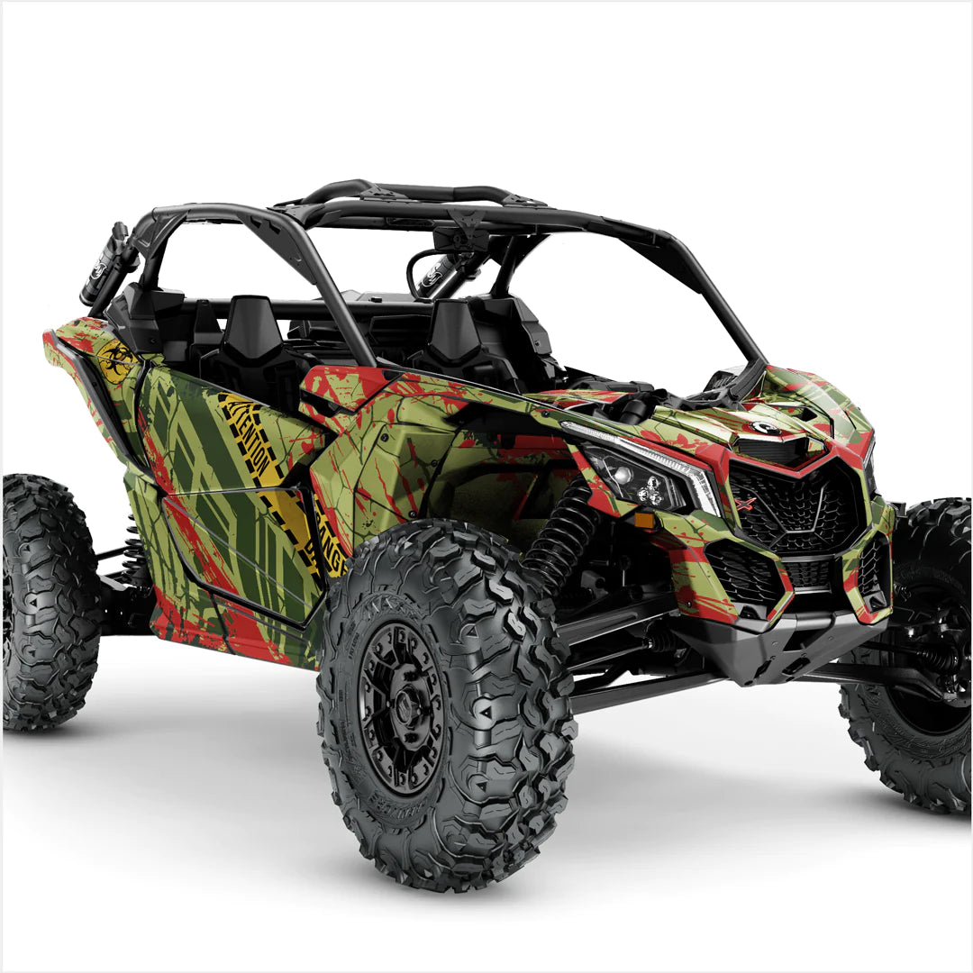 APOCALYPSE design stickers for Can-Am Maverick X3