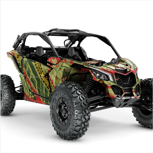 APOCALYPSE design stickers for Can-Am Maverick X3