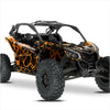 Наклейки с дизайном QUAKE для Can-Am Maverick X3