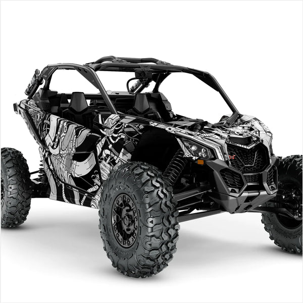 PETROL HEAD dizaino lipdukai, skirti Can-Am Maverick X3