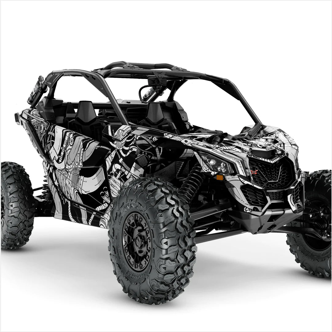 PETROL HEAD disainkleebised Can-Am Maverick X3 jaoks