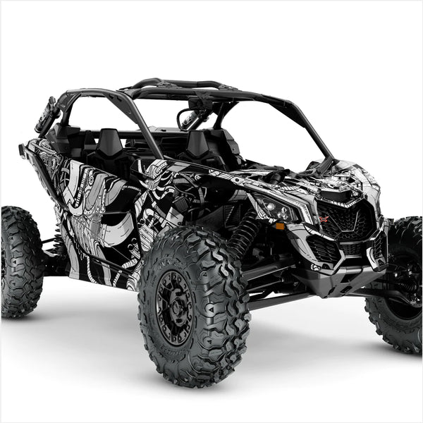 PETROL HEAD-Designaufkleber für Can-Am Maverick X3