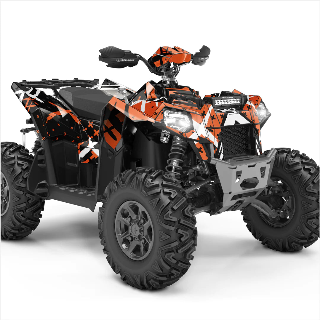 X tervező matricák a Polaris Scramblerhez