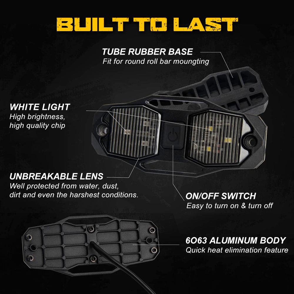 Universal UTV Roll Bar Interior LED Dome Light
