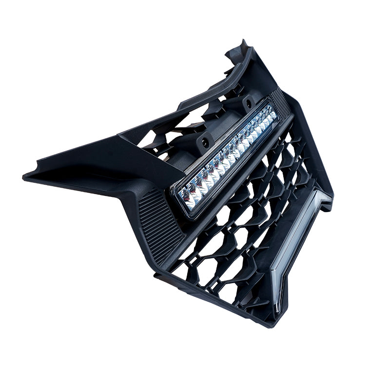 Front Grille with LED Light Bars for Maverick R