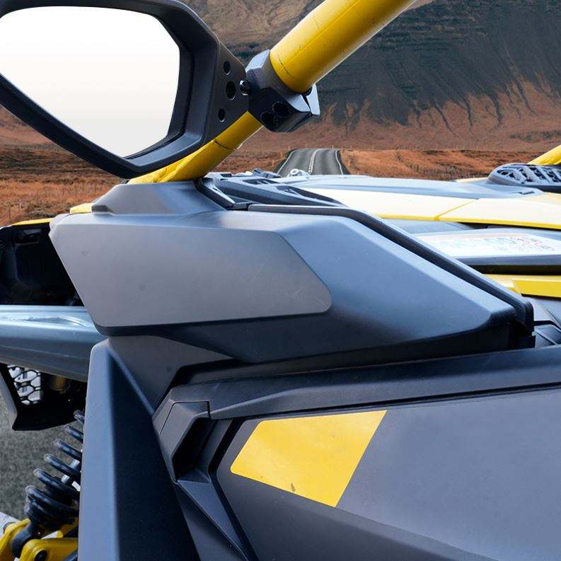 Lateral Gas Cap Cover for Can Am Maverick R 2024+