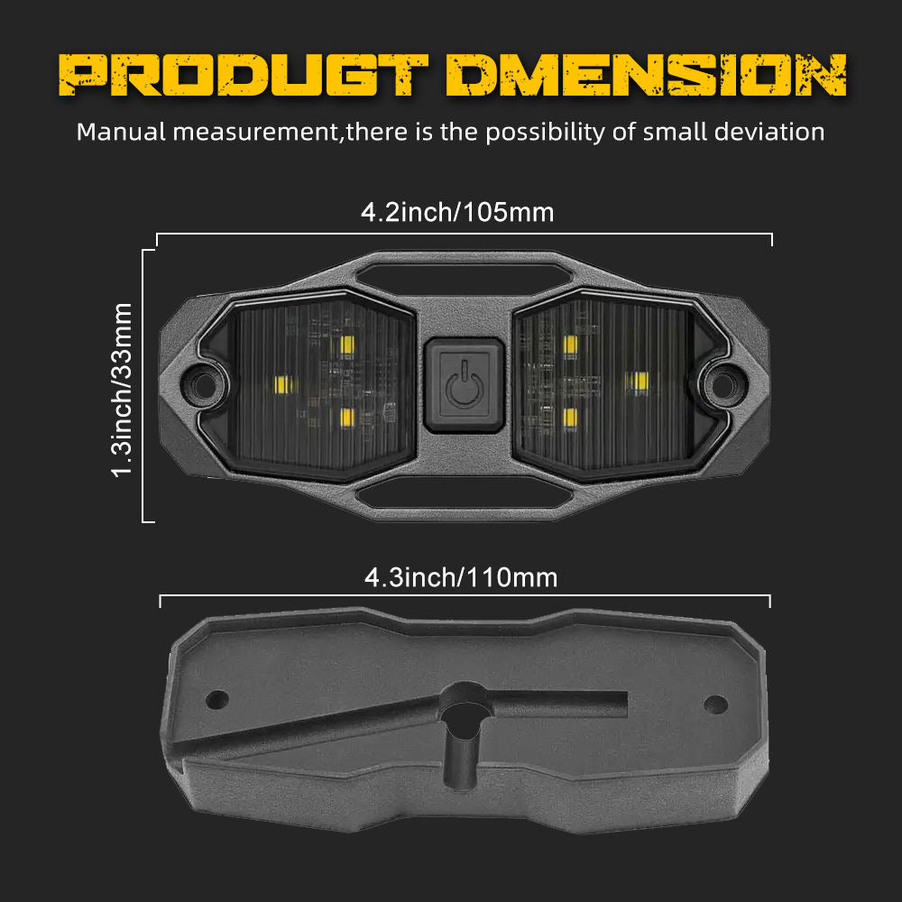 Universal UTV Roll Bar Interior LED Dome Light