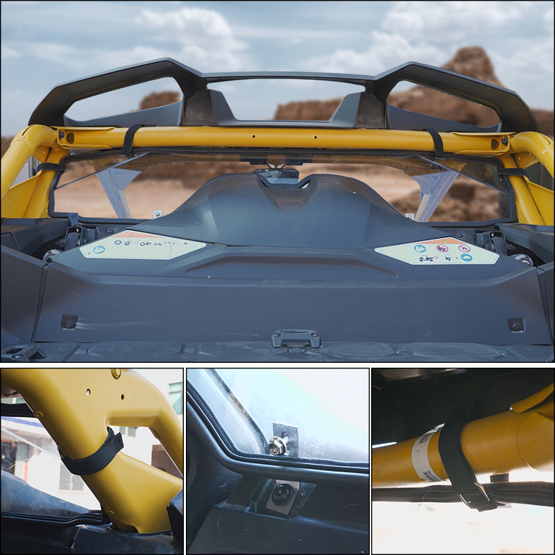 Rear Windshield for Maverick R 2024+ All Models