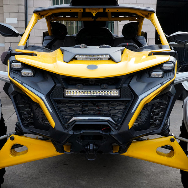 Front Grille with LED Light Bars for Maverick R
