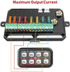 8-button Switch Panel with LED light touch control panel