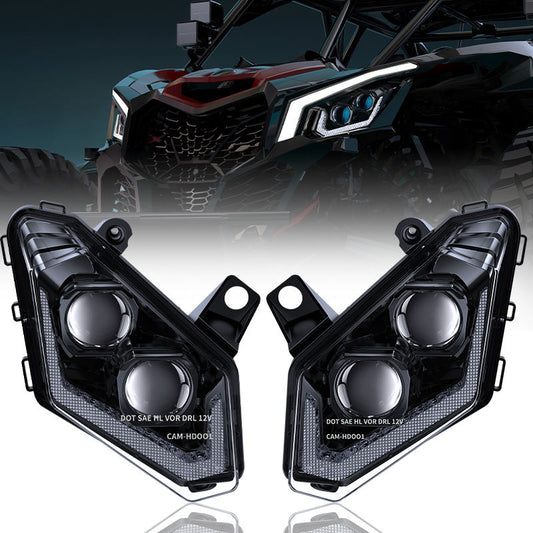<tc>LED priekiniai žibintai, skirti Can-Am Maverick X3</tc>