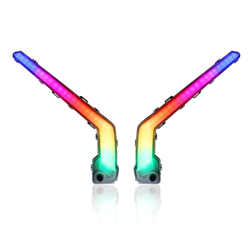 RGB priekšējais LED pagrieziena signāla gaisma priekš Can Am Maverick X3 2016-2023
