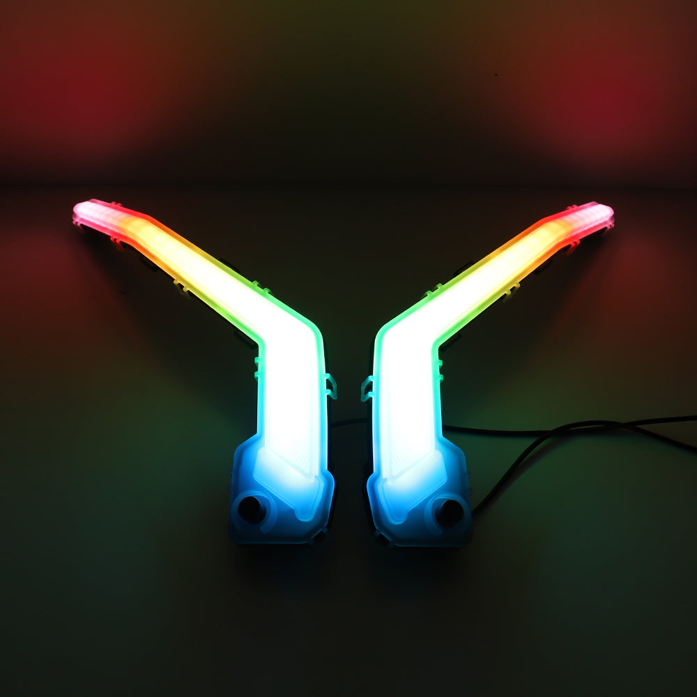 RGB LED-blinklys foran til Can Am Maverick X3 2016-2023