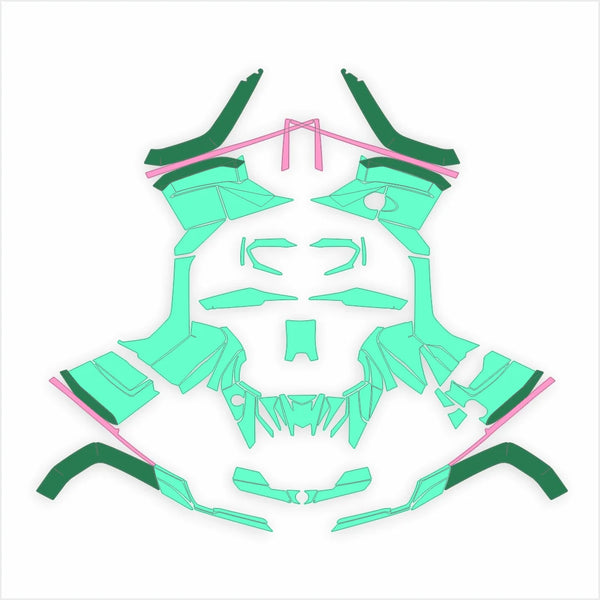 Autocolante de design simplu pentru CFMOTO Cforce 800-1000