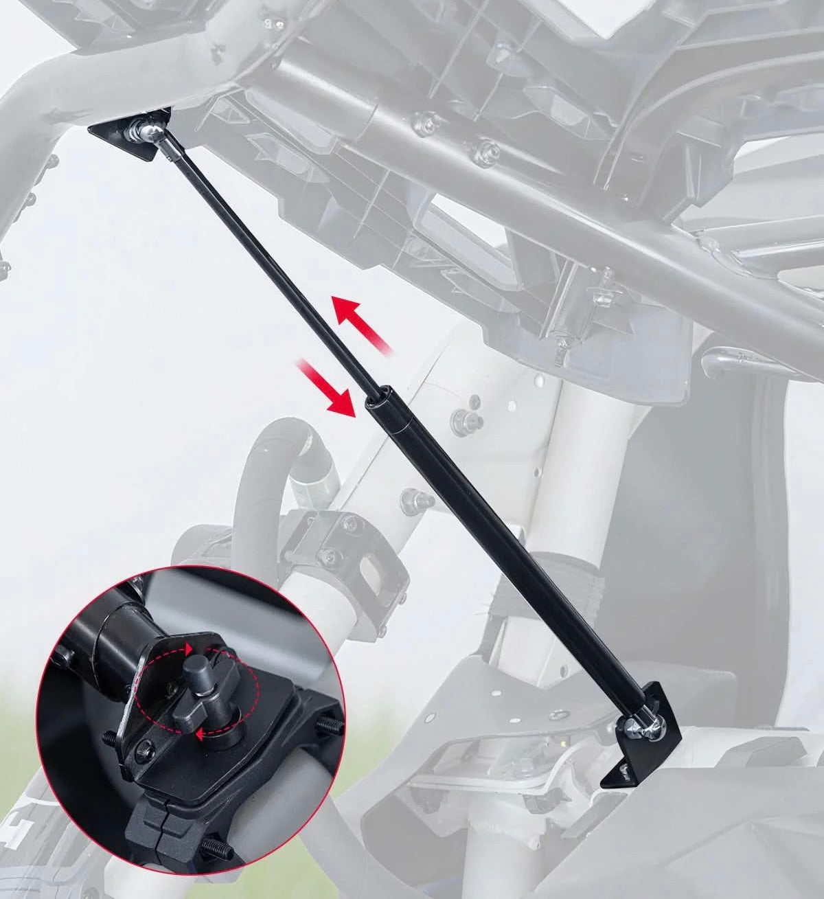 Kit portbagaj spate pivotant LinQ pentru <tc>Maverick</tc> X3